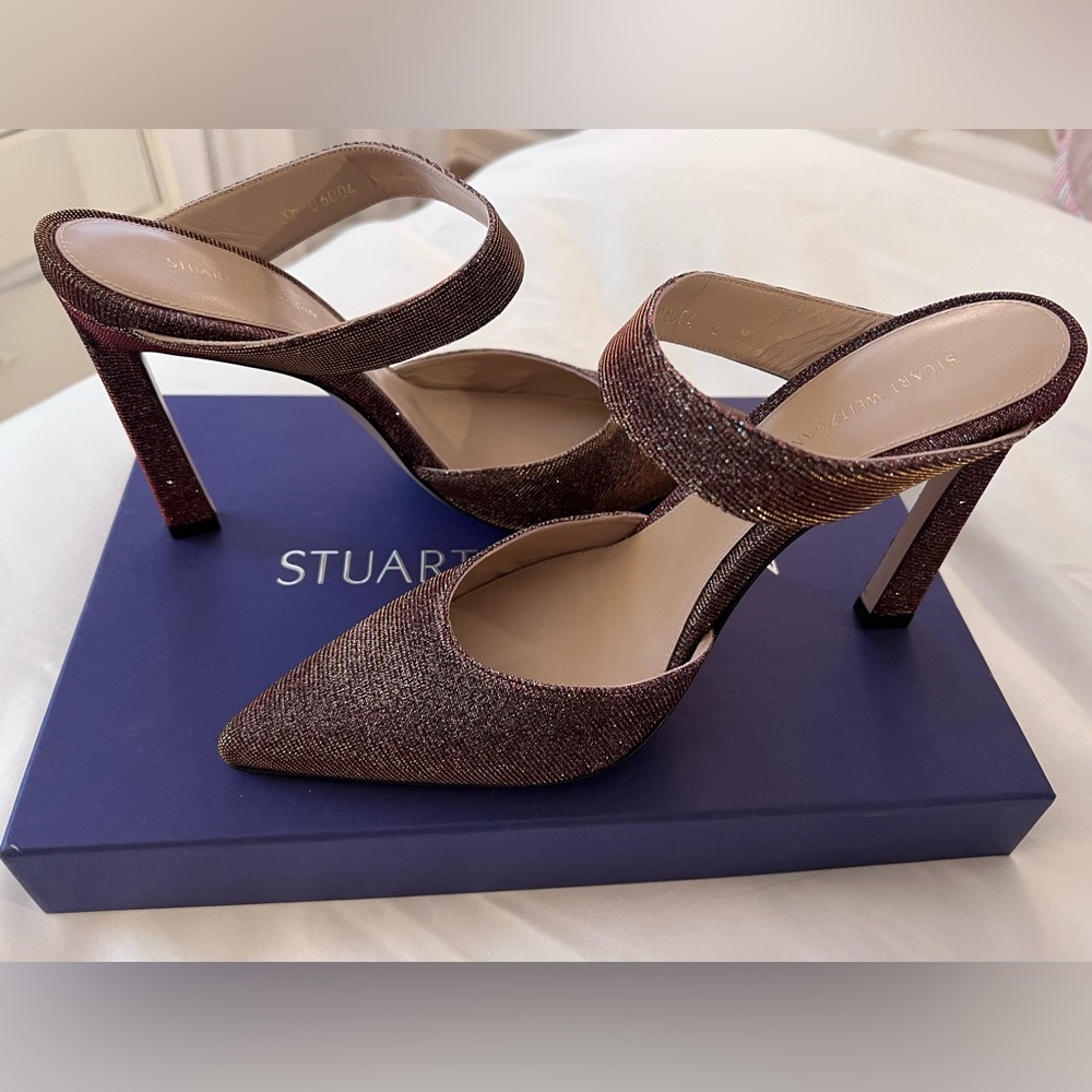STUART WEITZMAN SPARKLE PUMP